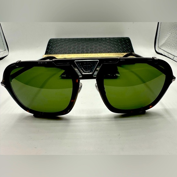 Phillip Plein SPP010 COL.584Y‼️Size 55-23-145 Plein Signature ‼️ - Picture 2 of 16